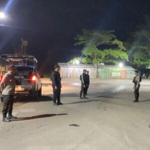 Patroli KRYD Malam Hingga dini Hari Piket Fungsi Polres Bima Cegah Aksi Begal dan Balapan Liar