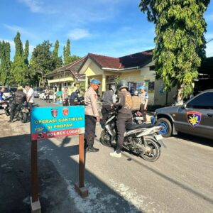 Disiplin Tanpa Celah, Gaktibplin Polres Lombok Barat Berbuah Positif