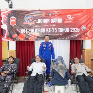 Ditpolairud Polda NTB Gelar Donor Darah Sambut HUT Polairud Ke-75