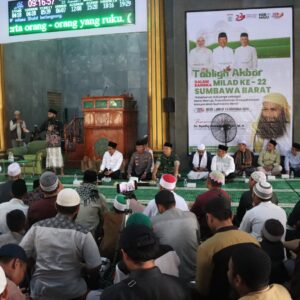 Semarak Tabligh Akbar Harlah Kabupaten Sumbawa Barat ke-22 Bersama Dr. Syafiq Riza Basalamah, M.A.