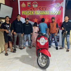 Pasutri Pelaku Curanmor Berhasil Diamankan Team Opsnal Polsek Rasanae Barat