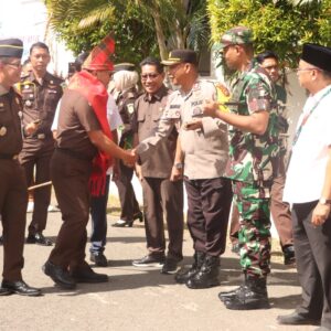 Kapolres Sumbawa Barat Hadir Dampingi Kajati NTB pada Peresmian Mess Adhyaksa Kejaksaan Negeri Sumbawa Barat
