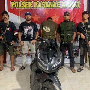 Modus Pinjam Motor untuk Beli Nasi, Pelaku Bawa Kabur Motor Teman – Tim Opsnal Polsek Rasbar Ringkus