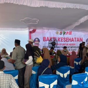 Polres Sumbawa Gelar Bakti Kesehatan Massal, Wujud Komitmen Polri Hadir untuk Masyarakat