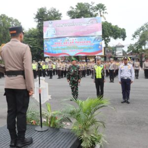 Polres Loteng Libatkan 474 Personel Amankan Perayaan Nataru. ‎