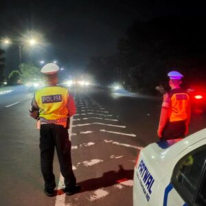 Satlantas Lombok Barat Intensifkan Patroli Bypass BIL 1-2, Sasar Balap Liar