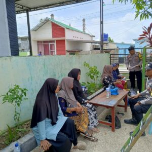 POLSEK SETELUK GELAR SOSIALISASI CEGAH TPPO