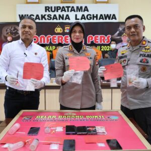 Operasi Antik Rinjani 2025 Polres Sumbawa, Amankan 7 Tersangka dan Sita 17,85 Gram Sabu