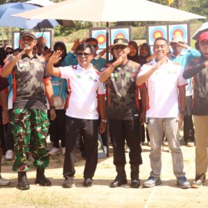 Wakapolres Sumbawa Barat Hadiri Pembukaan Lomba Memanah di KTC