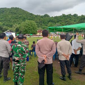 Final Turnamen Mini Soccer Karang Taruna Cup I Desa Rasabou Berlangsung Aman dan Sukses