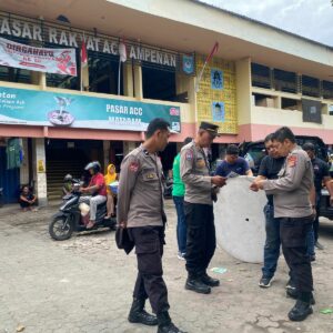 Operasi Lilin Rinjani 2025, Subsatgas Binmas Jaga Titik Keramaian