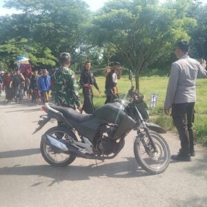 Polri Peduli Kedukaan, Polsek Lunyuk Kawal Pemakaman Tokoh Agama Sebagai Wujud Empati dan Sinegritas