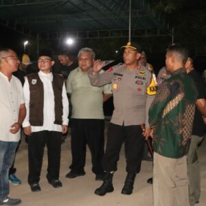 Kapolres Sumbawa Barat Bersinergi Pantau Keamanan Kegiatan Ibadah di Kecamatan Maluk