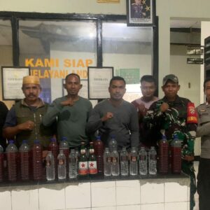 Pangkas Biang Kerok Keresahan Masyarakat dan Jaga Stabilitas Kamtibmas Jelang Pergantian Tahun, Polsek Bolo Sita Puluhan Botol Miras