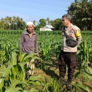 Polsek Batulayar Dorong Swasembada Pangan di Desa Sandik