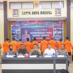 Polres Lombok Utara Tangani 221 Perkara Sepanjang 2025, Penyelesaian Capai 82 Persen