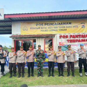 Pastikan Nataru Aman, Kapolda NTB Tinjau Pos Pam Ops Lilin 2025 di Bizam