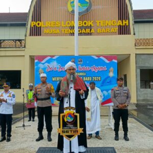 Sambut Malam Pergantian Tahun, Polres Loteng Gelar Doa Bersama Lintas Agama.