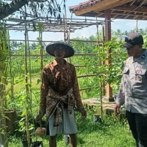 Polres Lombok Barat Sulap Lahan Tidur Jadi Pekarangan Bergizi