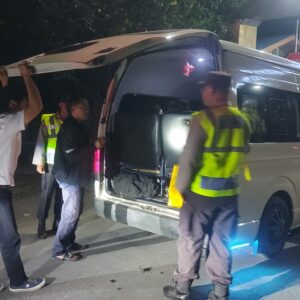 Polsek Pelabuhan Poto Tano Laksanakan KRYD, Cegah Gangguan Kamtibmas