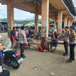 Rawan Siang dan PAM Wisata Polsek Woha Menyasar Sejumlah Titik Rawan di Wilayah Hukumnya