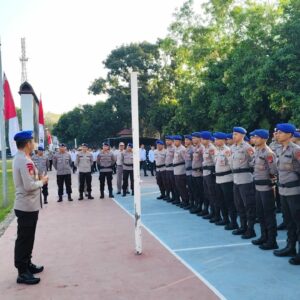 Apel Perdana Awal Tahun 2026, Dirpolairud Polda NTB Tekankan Profesionalisme dan Keselamatan Pelayaran