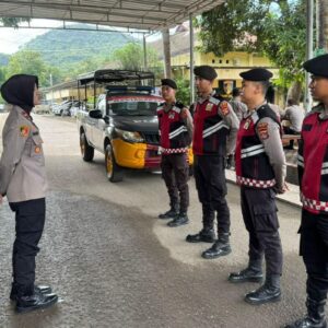 Komitmen Menjaga Harkamtibmas di Wilayah Hukumnya Pamapta Polres Bima Hadir Melalui Patroli KRYD