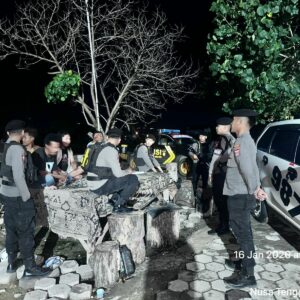 Patroli Blue Light Unit Turjawali Sat Samapta Polres Bima Kota, Himbau dan Antisipasi Kegiatan Malam Hari