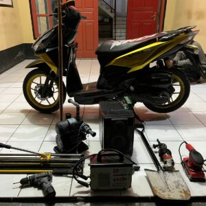 Oknum Mahasiswa Asal Taliwang Diringkus Polisi Usai Bobol Rumah di Brang Biji, Belasan Mesin Disita