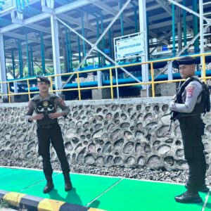 Jaga Keamanan Objek Vital Nasional, Sat Samapta Polres Bima Kota Rutin Laksanakan Patroli dan Pengamanan