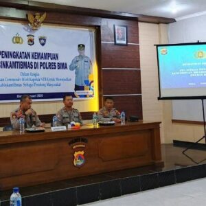 Buka Kegiatan Latkatpuan Bhabinkamtibmas ini Pesan Kapolsres Bima AKBP M.Anton Bhayangkara Gaisar S.I.K.,MH