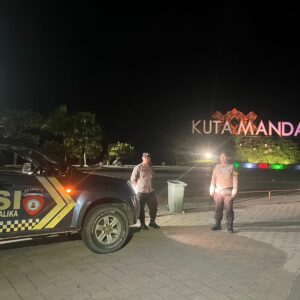 Polres Lombok Tengah Tingkatkan Patroli Malam di Kawasan KEK Mandalika