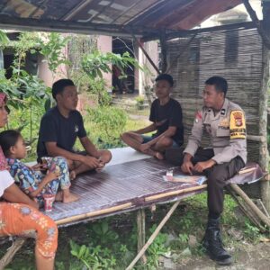Patroli Dialogis Polres Lombok Tengah Ajak Masyarakat Jaga Kamtibmas