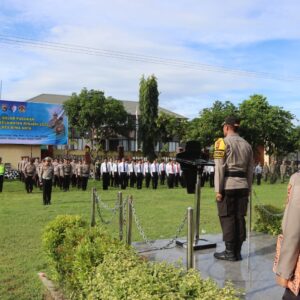 Tekan Pelanggaran dan Laka Lantas, Polres Bima Kota Gelar Apel Operasi Keselamatan Rinjani 2026