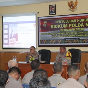 Bidkum Polda NTB Berikan Penyuluhan Hukum, Perkuat Profesionalisme Personel Polres Bima Kota