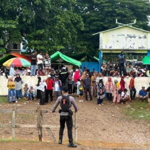 Mencegah Berbagai Kerawanan Kamtibmas di Area Pacuan Kuda, Polres Bima Terjunkan Sat-samapta