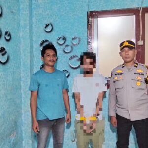 Pamapta II Polres Dompu Gerak Cepat Evakuasi Pelaku Pembunuhan Anak Kandung di Desa Mbawi