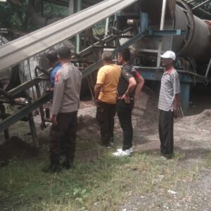Polsek Rasanae Timur Polres Bima Kota Amankan Dua Terduga Pelaku Pencurian Conveyor di PT Tukad Mas