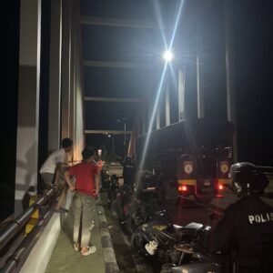 Jaga Kondusifitas Malam Minggu, Sat Samapta Polres Sumbawa Intensifkan Patroli KRYD