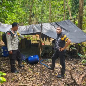 Patroli Satgas Gabungan Batulanteh Gerebek Lokasi Illegal Logging di Dusun Punik