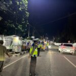 Polres Bima Kota Laksanakan Patroli dan Pengamanan Sholat Tarawih, Pastikan Ibadah Berjalan Aman dan Kondusif