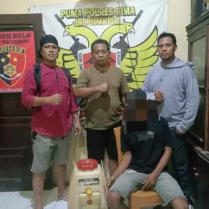 2 X 24 Jam di Buru Terduga Pelaku Pencurian Satu Unit Mesin Semprot ini Berhasil di Amankan Unit Reskrim Polsek Belo