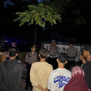 Patroli Subuh, Piket Fungsi Polres Bima Kota Antisipasi Remaja Bunyi Mercon
