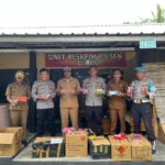 Jamin Kekhusyukan Ibadah Ramadan, Forkopimca Utan Gelar Razia dan Sita Ratusan Petasan