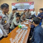 Tegas Perangi Narkoba, Polres Sumbawa Barat Lakukan Tes Urine