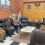 Sinergi Jaga Kamtibmas Kota Bima, Plh Kapolres dan Dandim 1608/Bima Temui Wali Kota