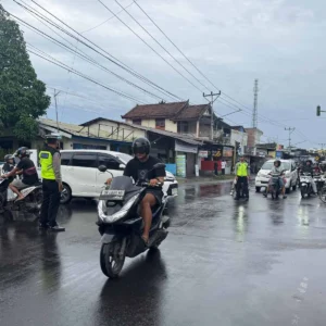Satlantas Polres Lombok Barat Perketat Pengamanan Ngabuburit