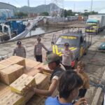 Polsek Kawasan Pelabuhan Laut Bima Laksanakan Patroli Rutin di Dermaga Terminal 1 dan 2