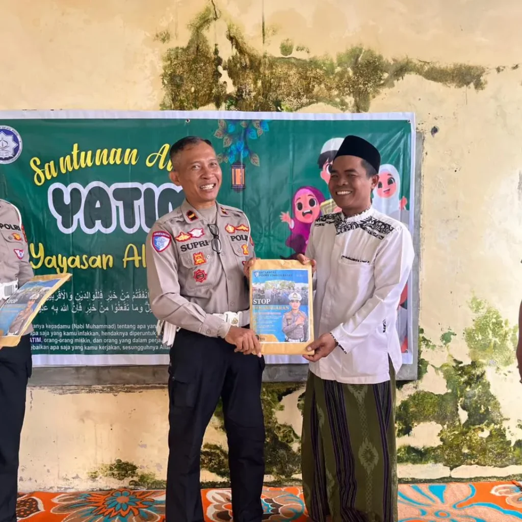 Edukasi Tertib Lalu Lintas Ramadhan di Desa Perempuan Barat