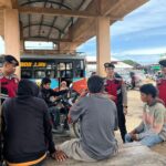 Patroli KRYD Mobile, Satsamapta Polres Kabupaten Bantu Pelajar Yang Mengalami Trable Kendaraan